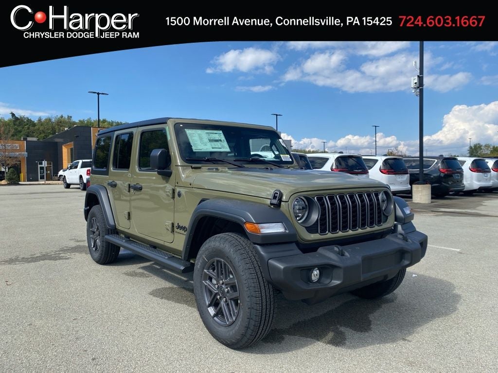 2025 Jeep Wrangler WRANGLER 4-DOOR SPORT S