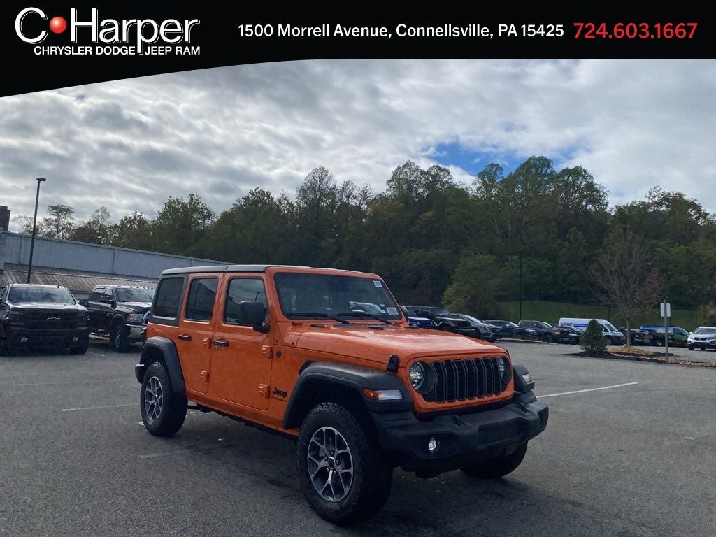 2025 Jeep Wrangler WRANGLER 4-DOOR SPORT S