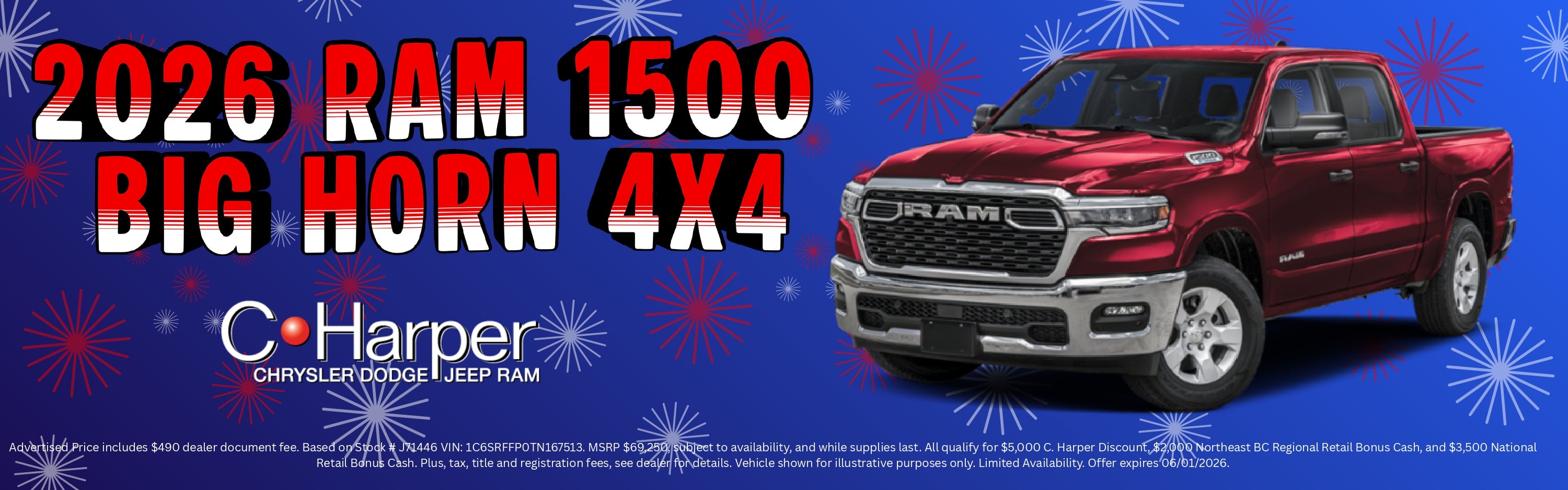 2026 RAM 1500 Big Horn