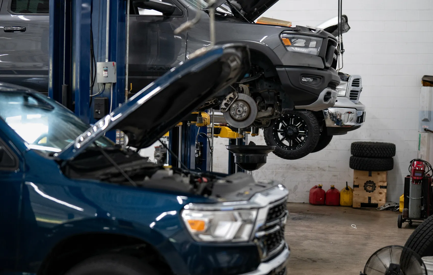Car AC maintenance service at C. Harper CDJR in Connellsville, PA