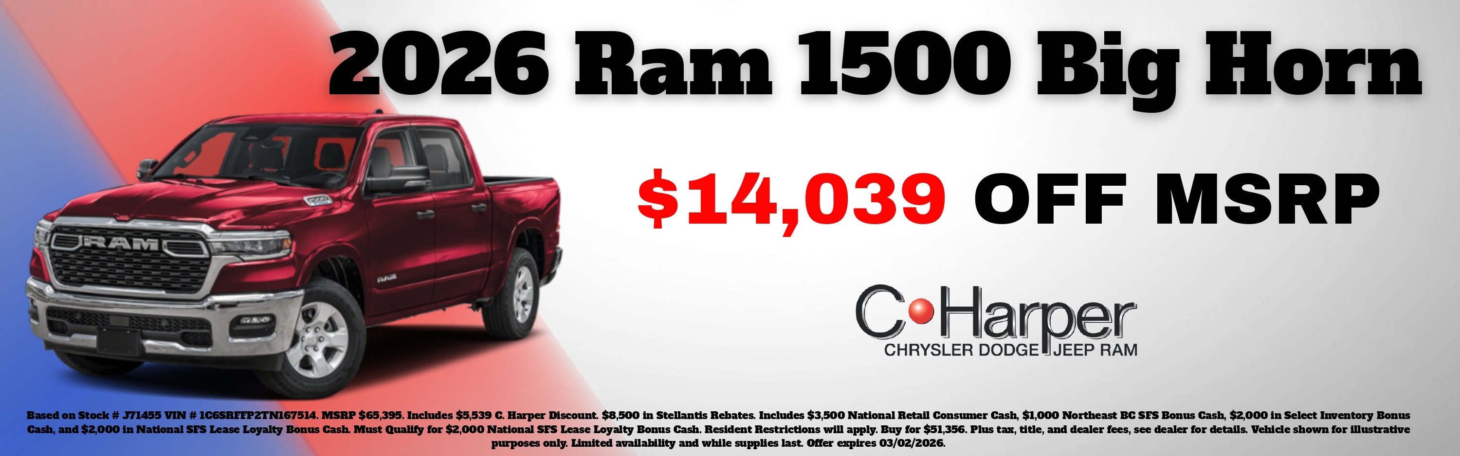 2026 Ram 1500 Big Horn