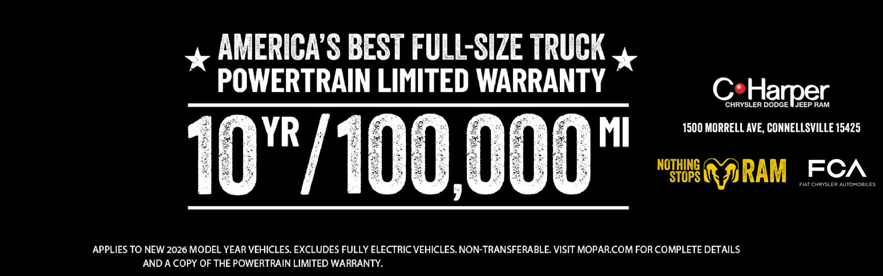 Powertrain limited warranty